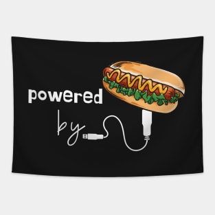 Powered by Hotdog Tapestry