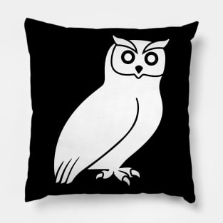 Owl Silhouette Pillow