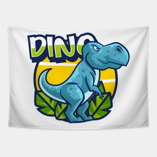 Cute Little Dino Tapestry