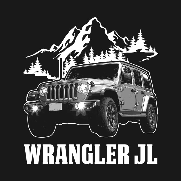 Wrangler JL jeep car name by Madisen Harvey