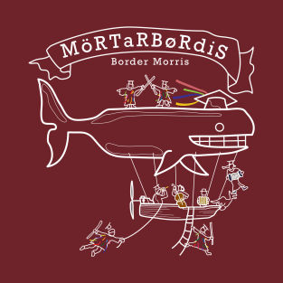 Mortarbordis Tee Light on Dark T-Shirt