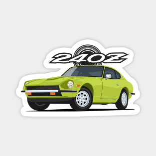 240z Fairlady classic sport coupe green light Magnet