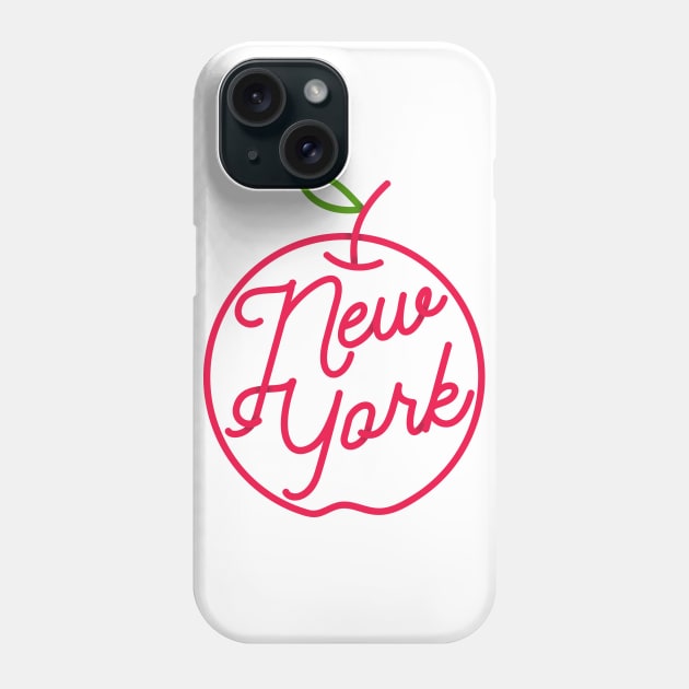 I love New York, The Big Apple Vintage design Phone Case by YourGoods