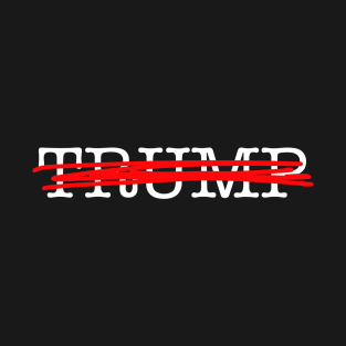 TRUMP crossed-out 1 (Ghost version) T-Shirt