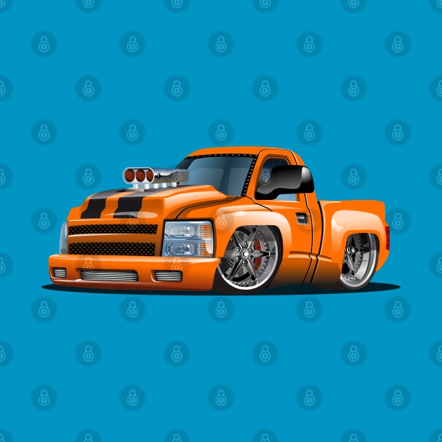 Cartoon lowrider by Mechanik