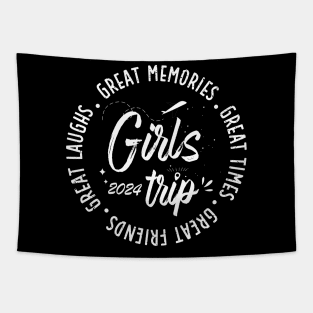 Girls Trip 2024 Vacation Girls Trip Tapestry