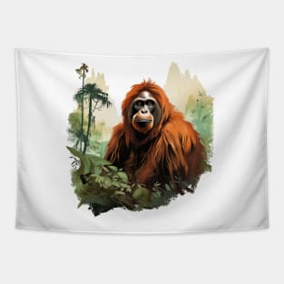 Orangutan Monkey Tapestry