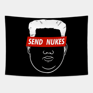 Send Nukes World War 3 Funny Memes Tapestry