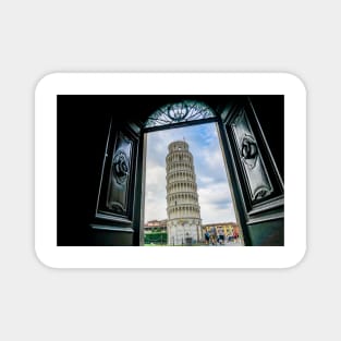 ITALY, Leaning Tower of Pisa Magnet