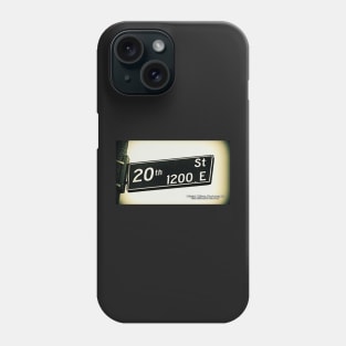 20th Street, Los Angeles, California by Mistah Wilson Phone Case