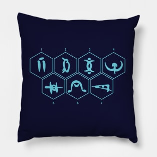 Shazam - the seven symbols Pillow