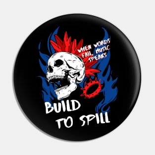 build to spill ll music speaks Pin