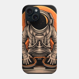 Astronaut DJ space dj Phone Case