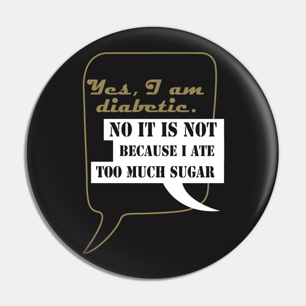 Yes, I am diabetic Pin by papillon