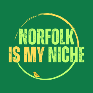 Norfolk is my Niche yellow and green T-Shirt