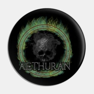 Aethuran logo alt 3 Pin