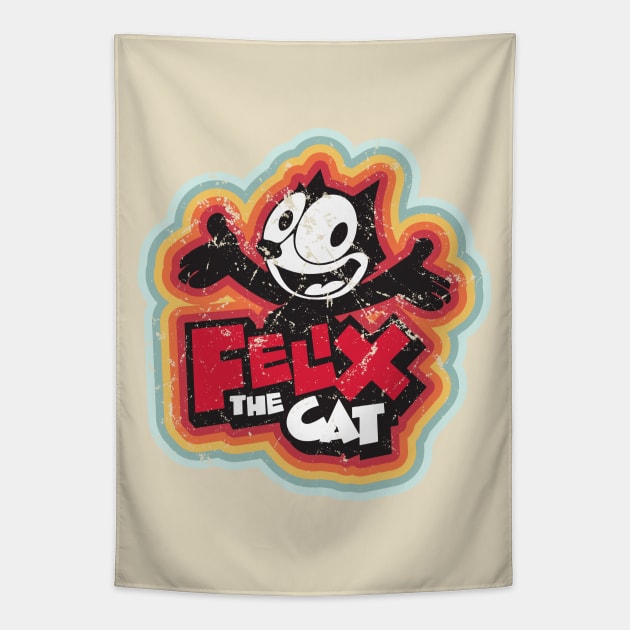 Felix the Cat Tapestry by RetroPandora