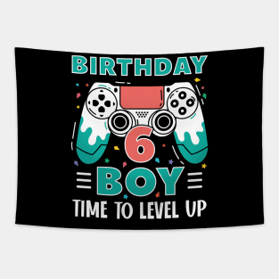 Birthday Boy Video Game B-day Gift For Boys Kids Tapestry