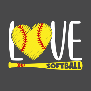 Softball Love T-Shirt