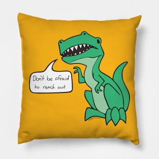 Reach-out Rex Pillow