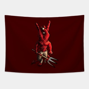 Metal devil Tapestry