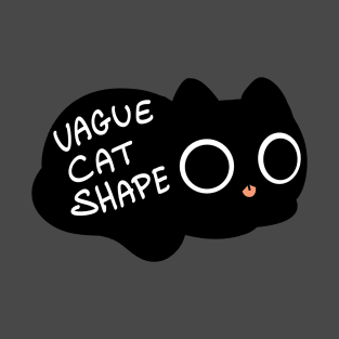 Vague Cat Shape T-Shirt