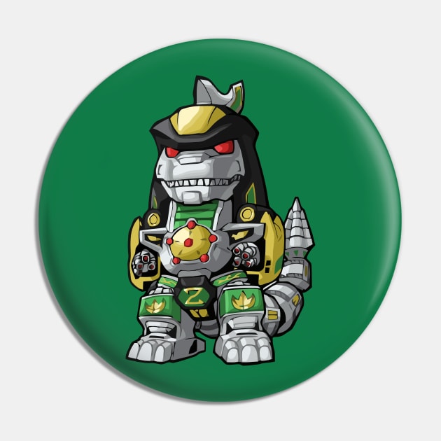 Dragon Zord Pin by conatron13