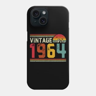 Vintage 1964 Birthday Gift Retro Style Phone Case