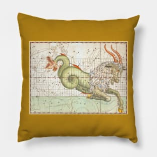 Aires the Ram Astrological Art Pillow