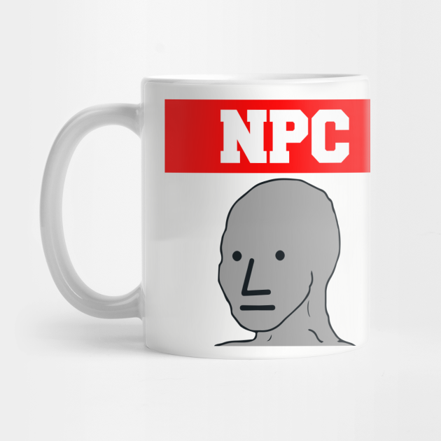 Npc Meme Npc Meme Face Mug Teepublic