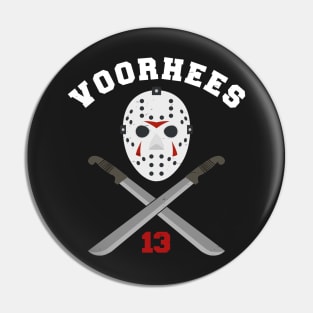 Jason Voorhees - Friday the 13th Pin