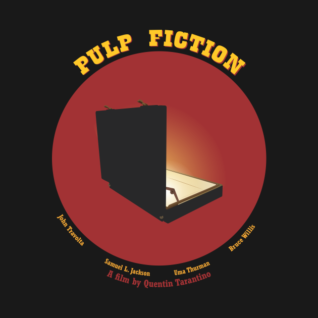 briefcase pulp fiction Pulpfiction TShirt TeePublic