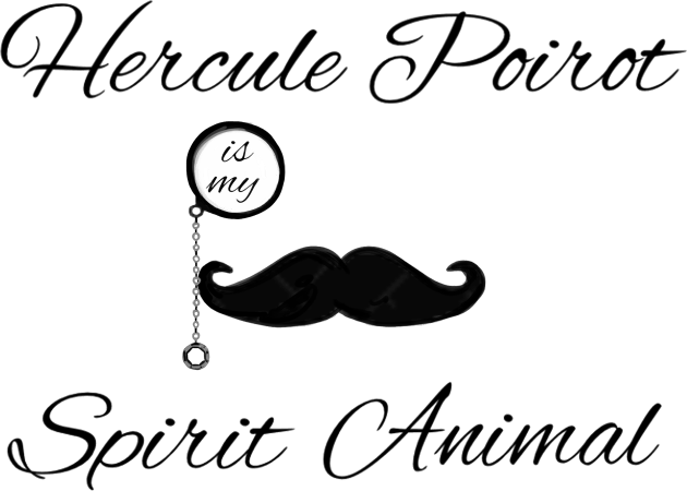 Hercule Poirot is my Spirit Animal Kids T-Shirt by FunandWhimsy