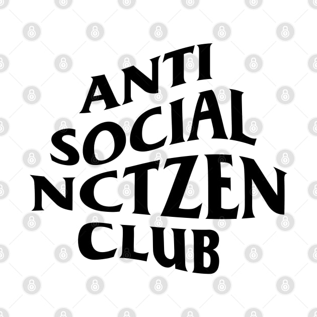 Anti social, NCTzen club. by Duckieshop