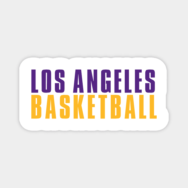 Los Angeles Lakers Magnet by teakatir