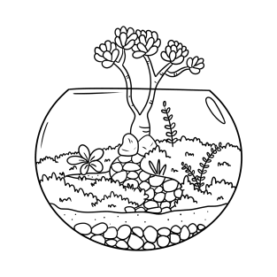 Terrarium 3 Line version T-Shirt