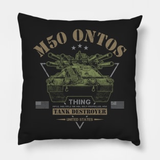 M50 Ontos "Thing" Tank Destroyer Pillow