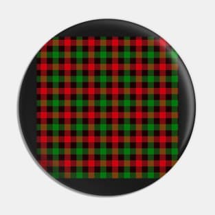 Christmas Plaid Winter Cozy Home Decor & Gifts Red & Green Plaid Pin