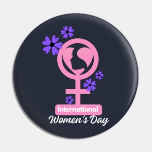 International Women's Day 2024 Inspire Inclusion Women Pin