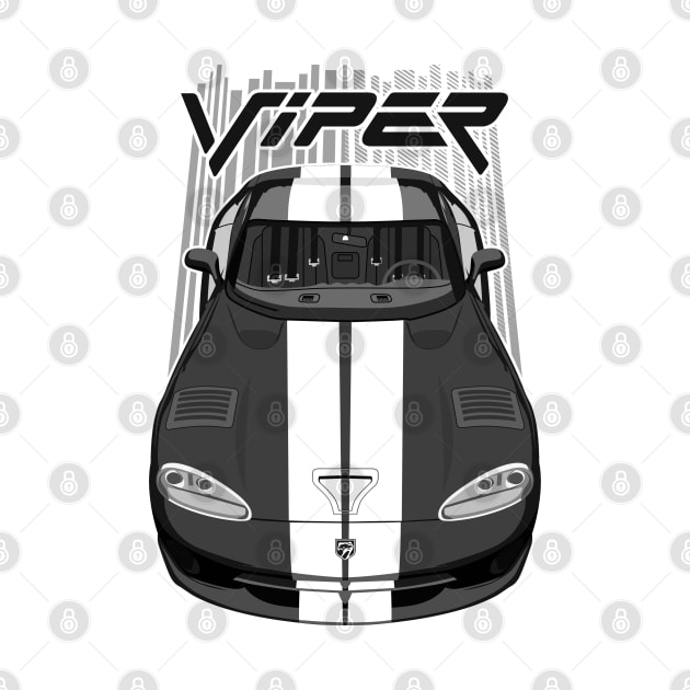 Viper SR II-1996-2002-black and white by V8social