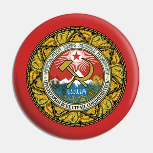 Georgian SSR Pin