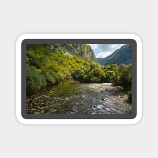 Unac River in Martin Brod, Bosnia Magnet