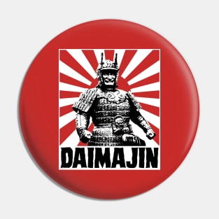 DAIMAJIN - Rising sun (4 red shirts) Pin