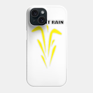 Make it Rain - Watersports Tshirt blk Phone Case