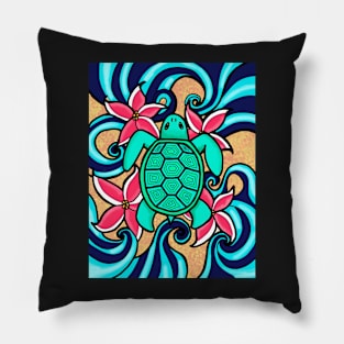 Turtle Swirl Dream Pillow