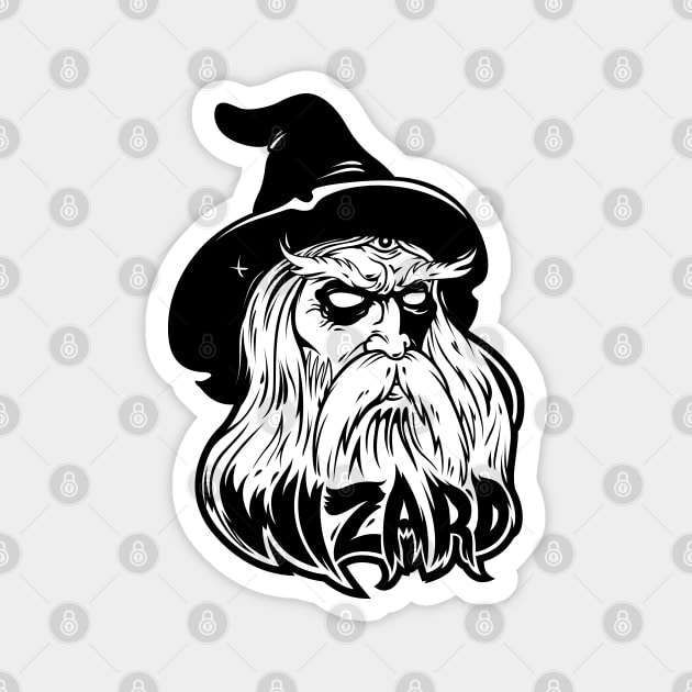 Wizard Magnet by BeeryMethod