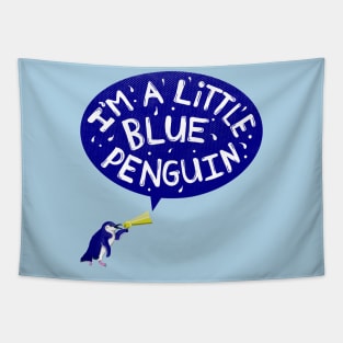 Little Blue Penguin Tapestry