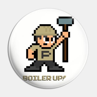 8-bit Boilermaker Pin