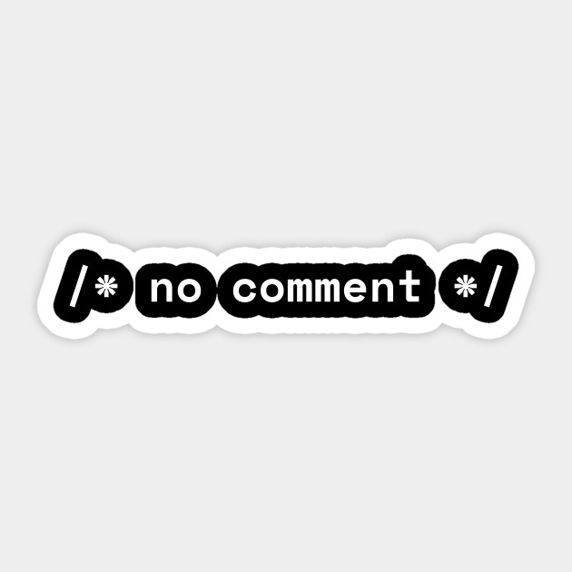 comment sticker