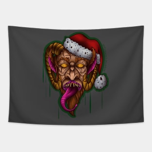 Krampus Claus Tapestry